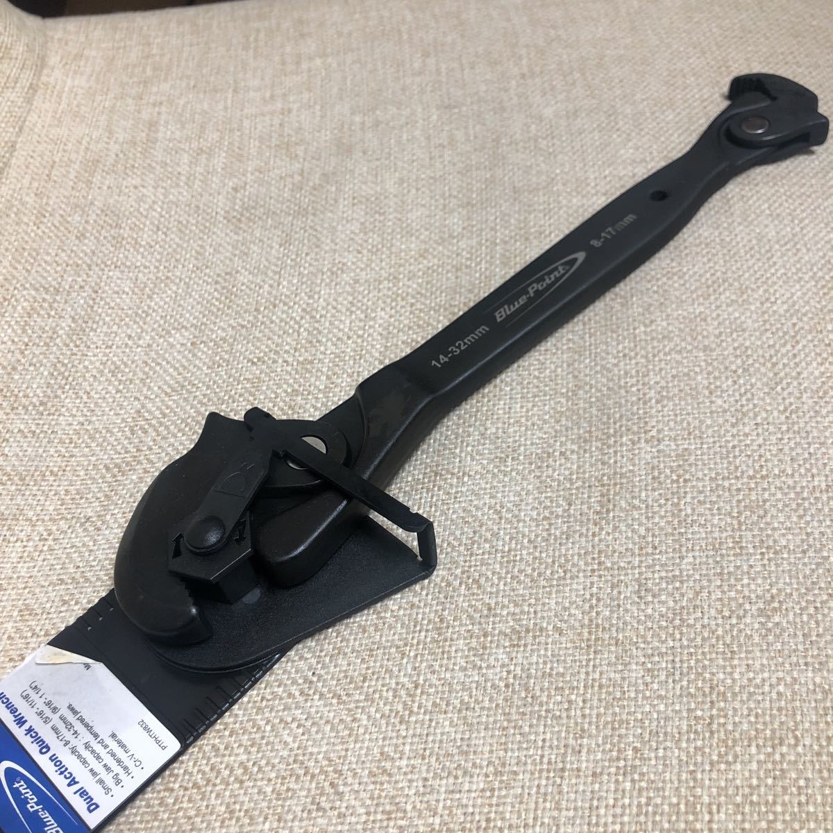 新品 スナップオン ブルーポイント ダブル クイックレンチ タイロッド