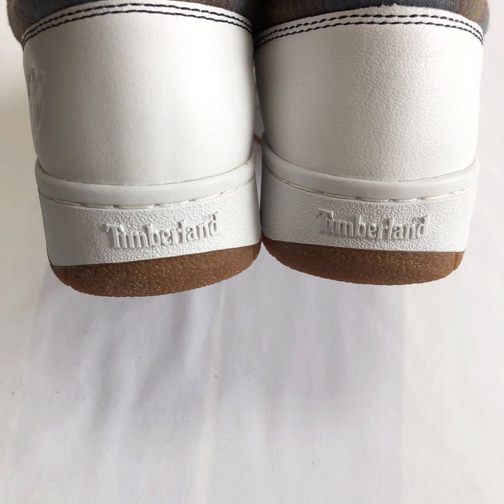 未使用品☆Timberland×PENDLETON ブーツスニーカー 25cm 白