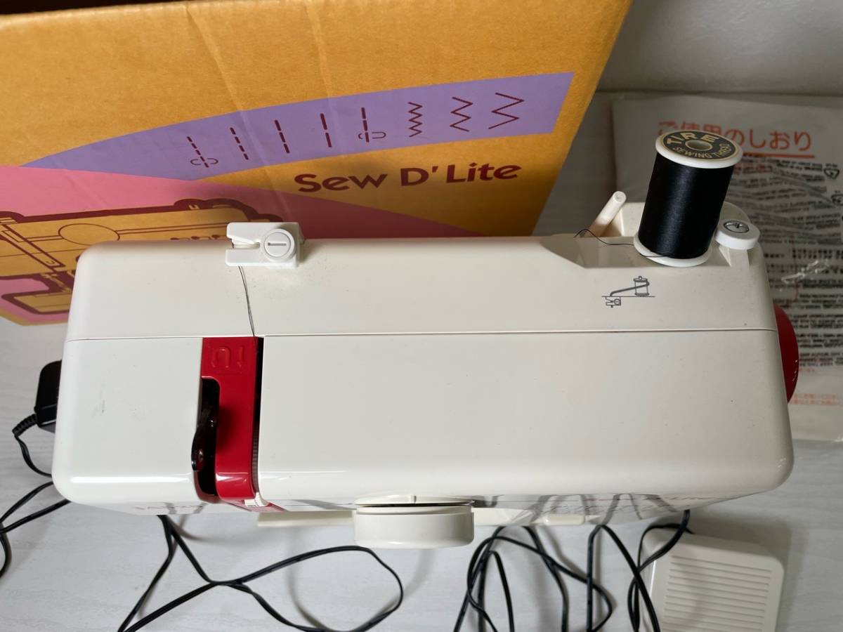 ジャノメコンパクト電動ミシン Sew D'Lite JA525 ジャノメコンパクト電動ミシン Sew D'Lite JA525