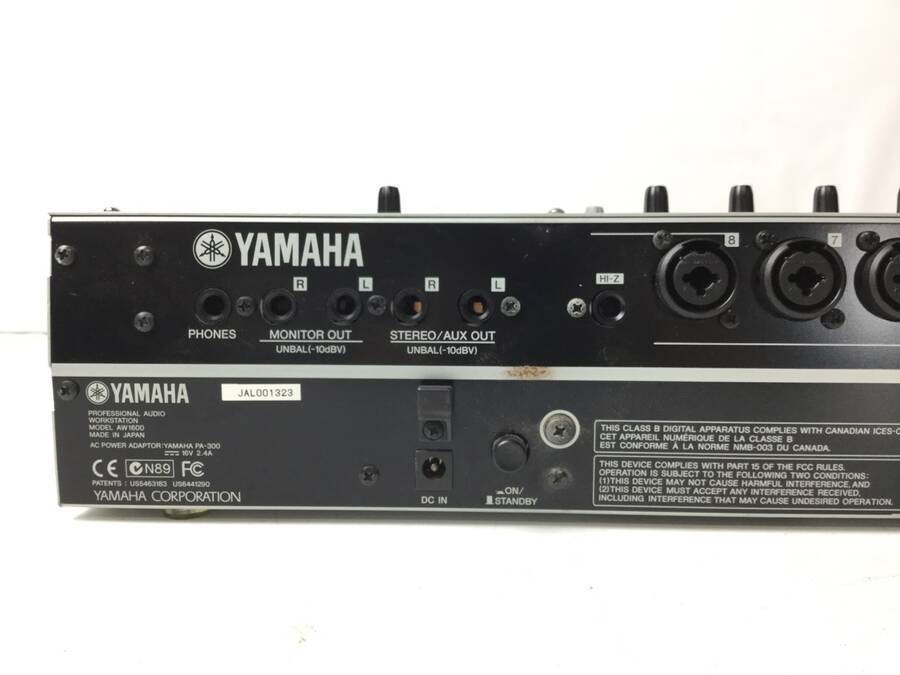 AW1600 YAMAHA ヤマハ マルチトラックレコーダー MTR - デジタルマルチ