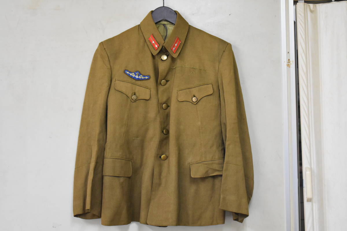 ドール 日本軍 軍隊の制服 軍服 襟章付 軍装品 軍隊物