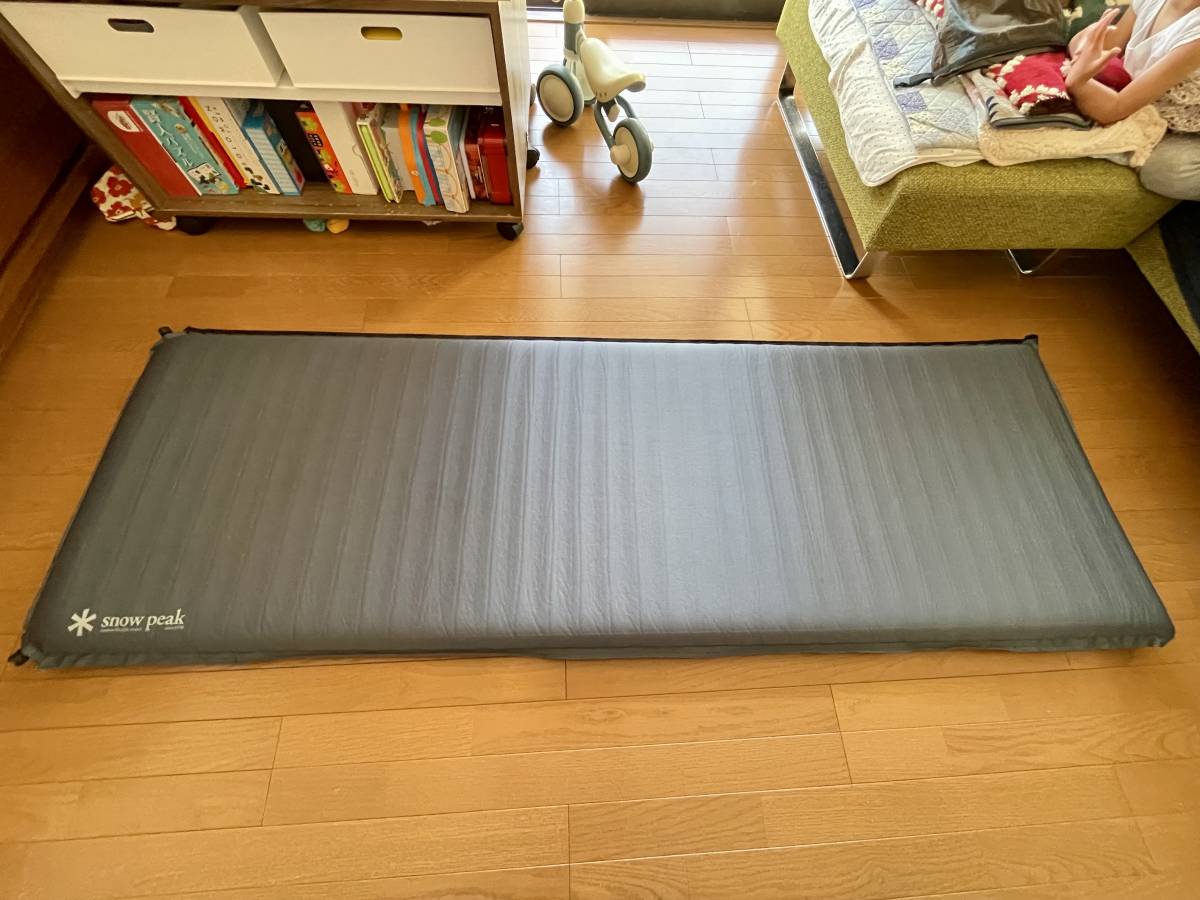 スノーピーク peakキャンピングマット 2個セット　TM-093 スノーピーク snow peak TM-093 インフレーターダブルマット 難あり