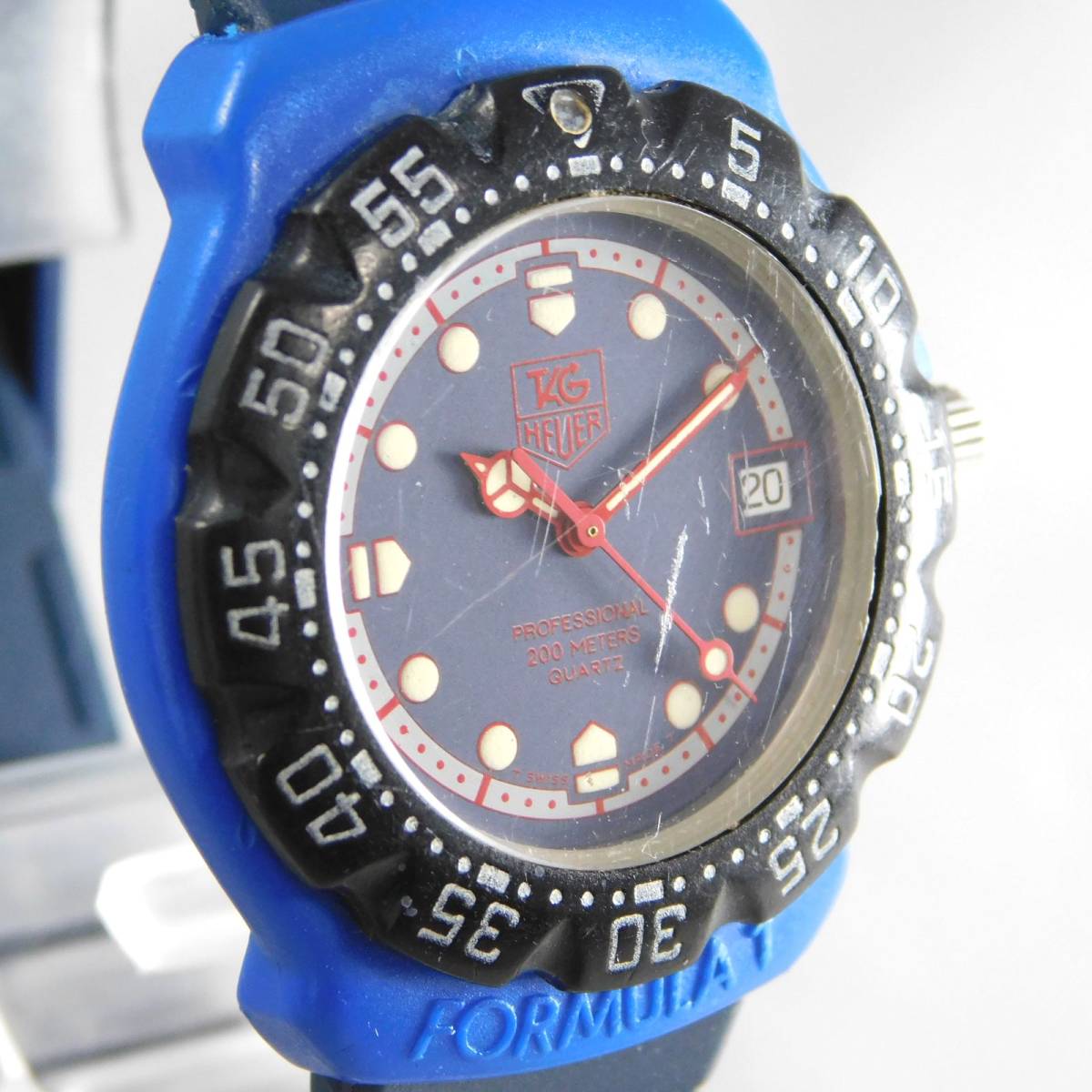 稼働〇 タグホイヤー 381.513 F1 メンズ 腕時計 クオーツ TAG Heuer 