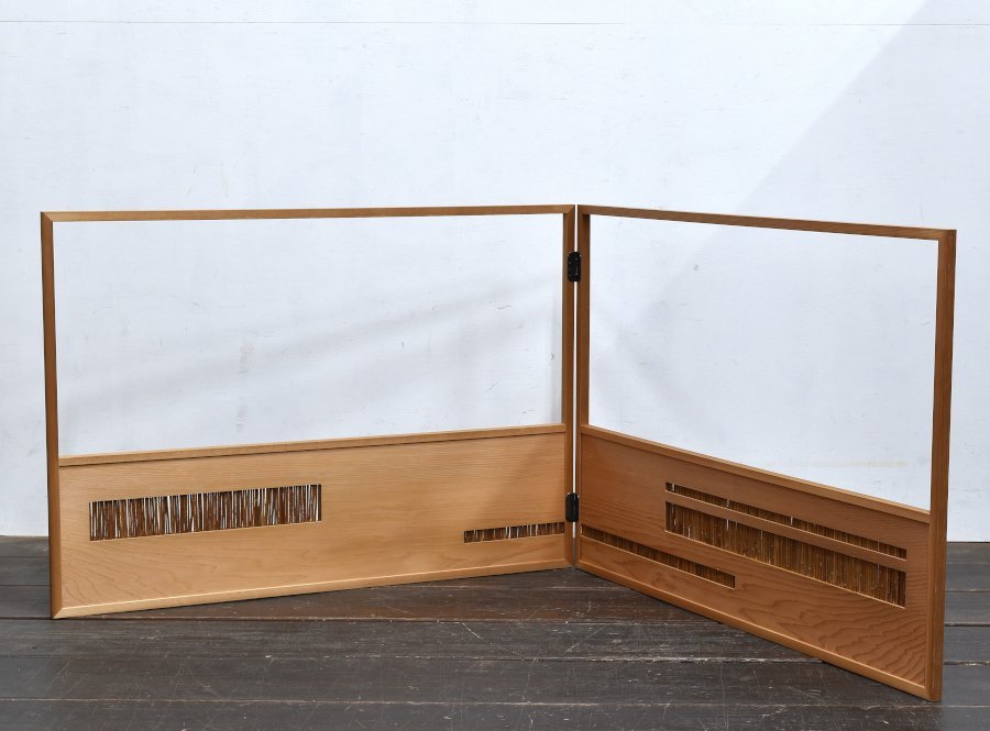 茶道具 風炉先 玄々斎好み 芦透かし 葦透かし 板風炉先