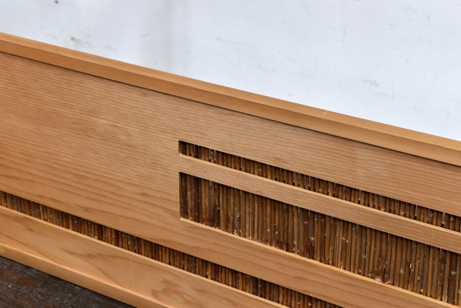 茶道具 風炉先 玄々斎好み 芦透かし 葦透かし 板風炉先