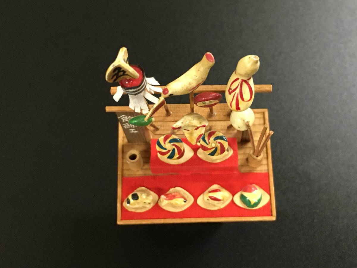 ミニチュア玩具 江戸小物細工 ミニチュア 郷土玩具 飴細工屋さん 屋台 出店 小さな 豆 レトロ ビンテージ ヴィンテージ 古いもの 古物 木工 竹工芸 売買されたオークション情報 Yahooの商品情報をアーカイブ公開 オークファン Aucfan Com