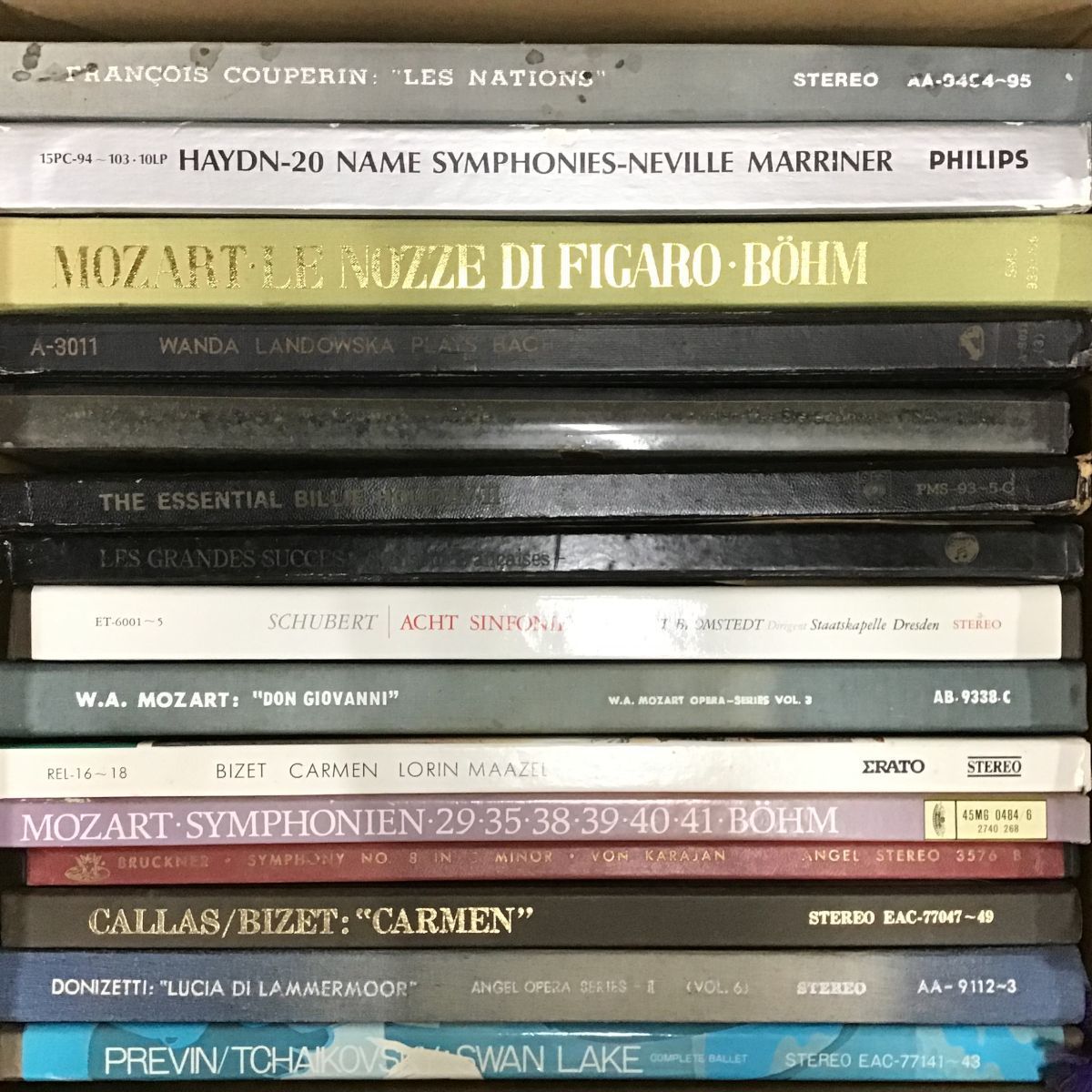レコード クラシックLPレコード 7枚+特典1枚 セット