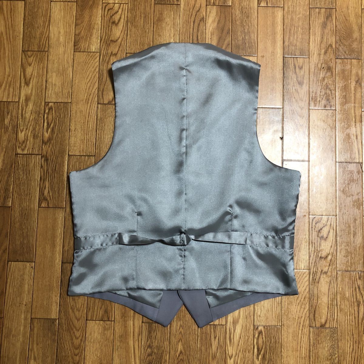 日本製 BROOKS BROTHERS ベスト ジレ グレー Mサイズ ウール 