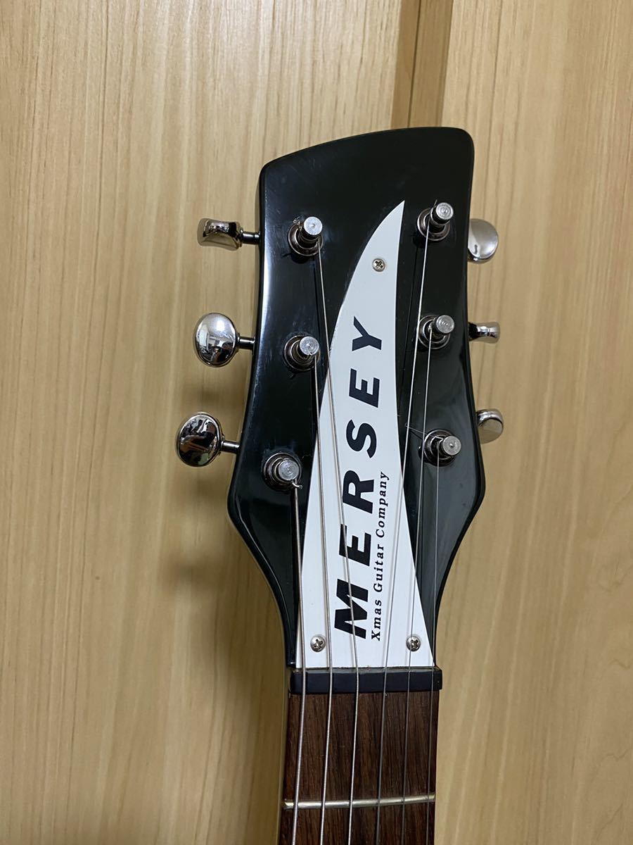 Mersey Guitar Xmas Yahoo!オークション Company - ミニギター リッケン XmasGuitarCompany Mini – 1990s Rick red Yeahman's HEAVEN