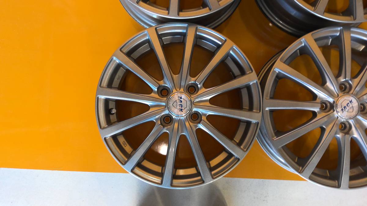 三菱 アイ 15インチ ZACK JP-112 アルミホイール 4本セット 中古品