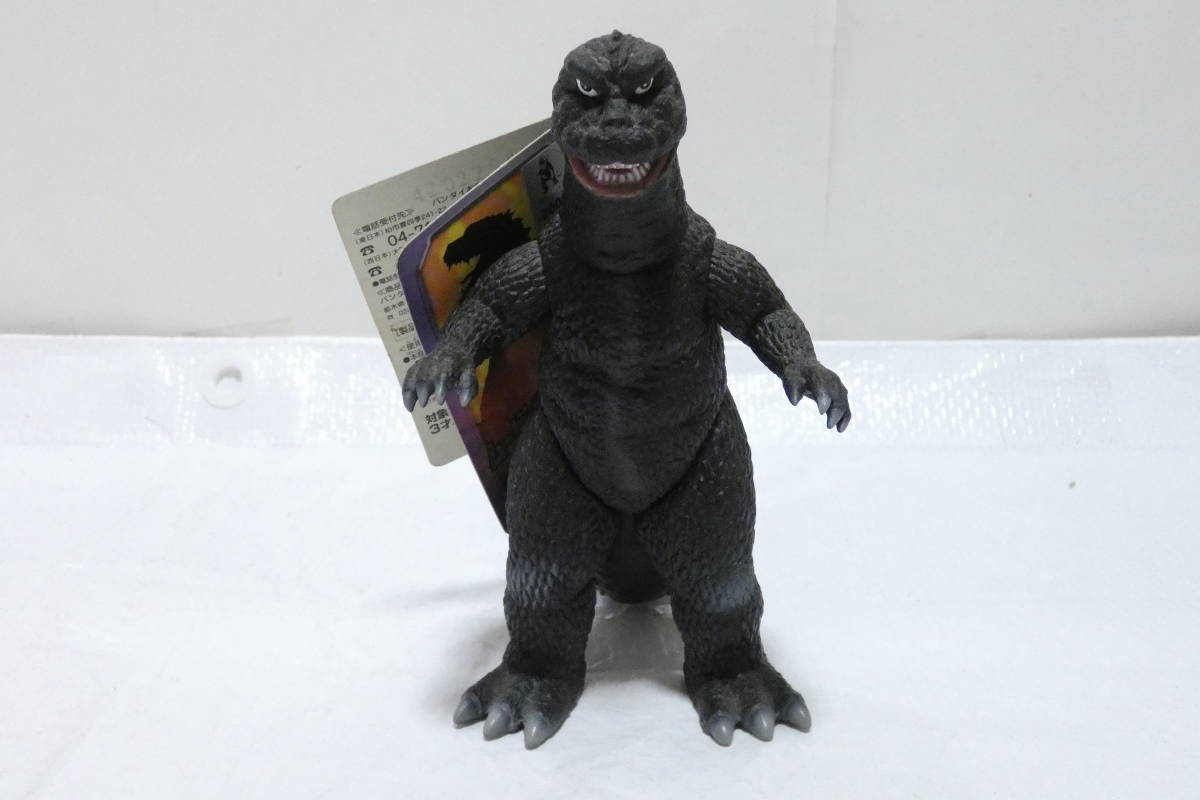 【最新作，セール】 1827T/レア タグ付き バンダイ ゴジラ1968 ムービーモンスターシリーズ 怪獣ソフビ 2006(ゴジラ)｜売買されたオークション情報、yahooの商品情報をアーカイブ公開 - オークファン ゴジラ