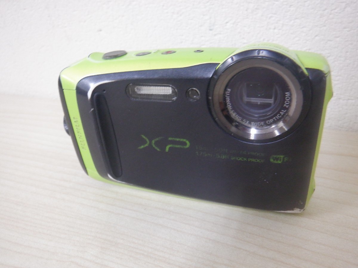 新品•未使用　FUJIFILM FINEPIX XP90 グリーン FUJI FILM FinePix XP-90 グリーン （V-24） XP90 FinePix FUJIFILM 最