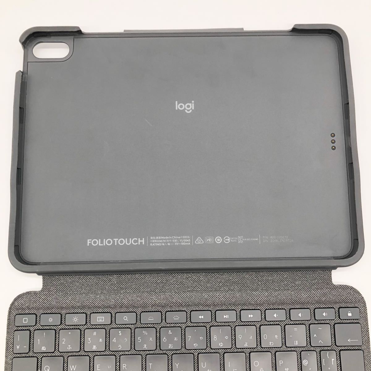 Logicool FOLIO TOUCH iPad Air キーボードケース (iK1094) Logicool