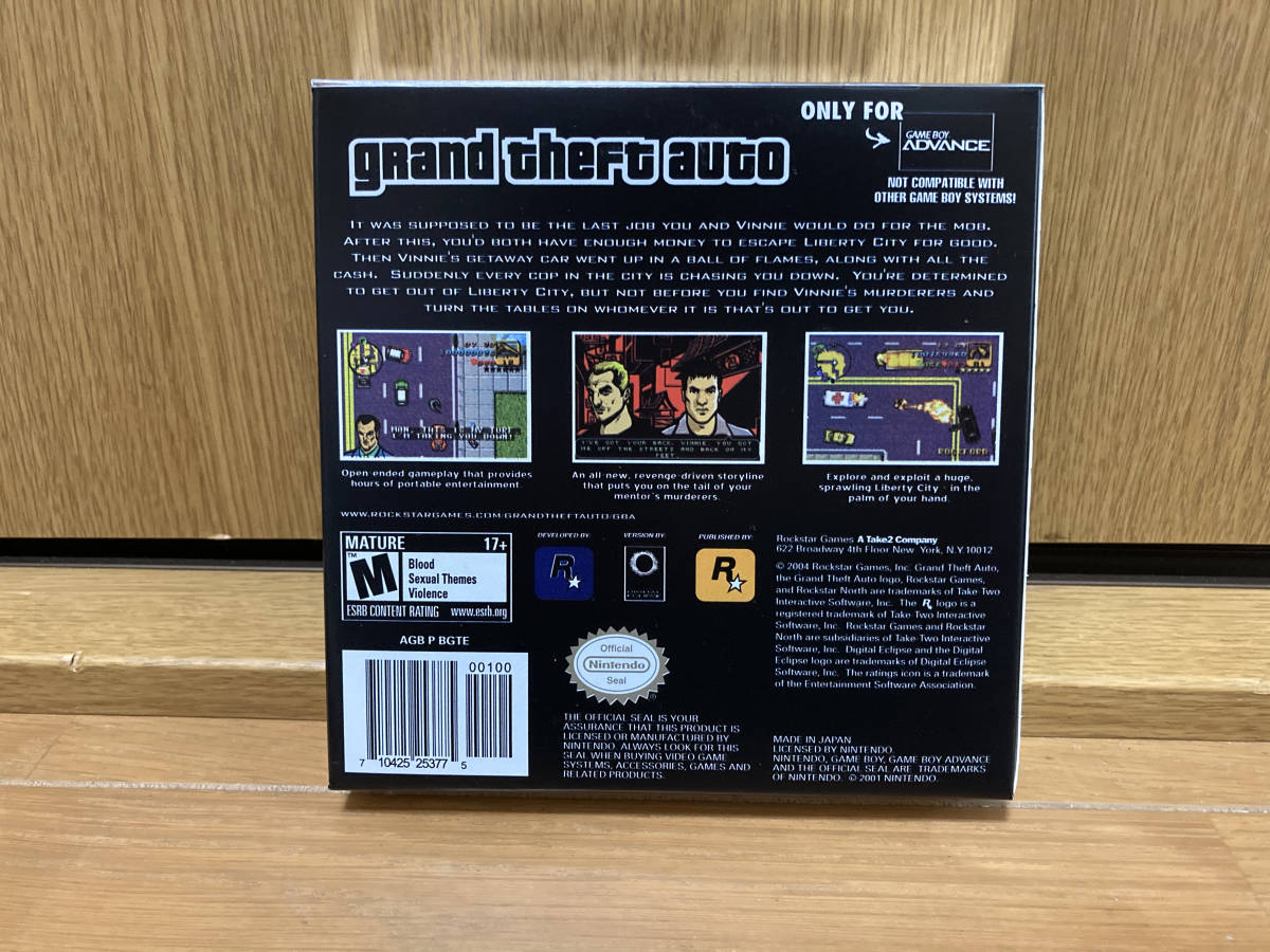 グランド セフト オート アドバンス Grand Theft Auto Advance 海外版  