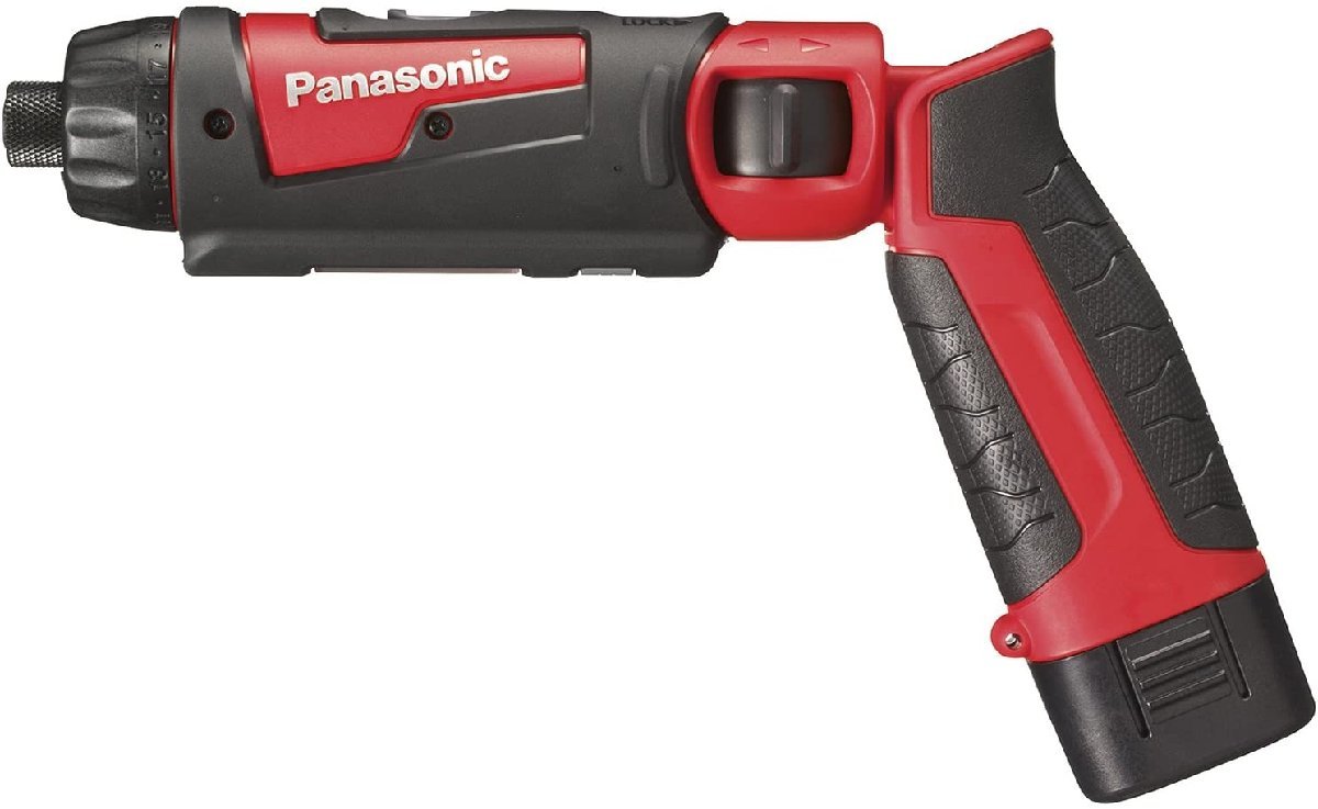 17◇【未使用】Panasonic/パナソニック 充電式スティックドリルドライバー EZ7421LA2S-R◇3959N3/10b