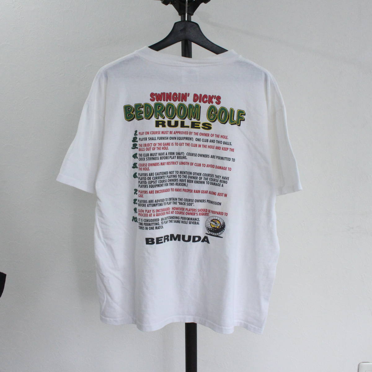 r64 90sビンテージ OUTHOUSE 両面プリント エロ プリントTシャツ USA製 