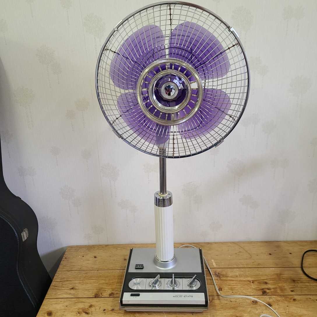 レトロ】 Toshiba 東芝 扇風機 SF-30T 1969年製 4枚羽根 昭和レトロ