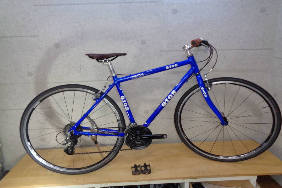 GIOS MISTRAL size48 ジオス アルミフレーム MISTRAL GIOS ジオス 通勤 