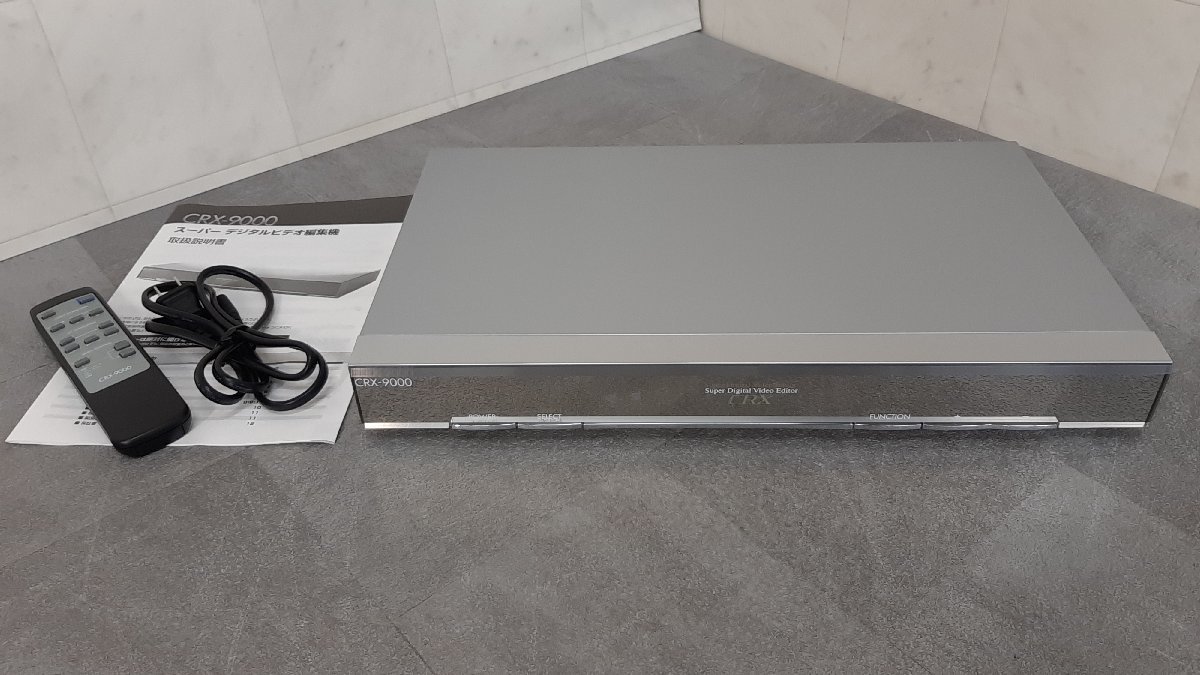 04S74□PLANTEC ビデオエディター CRX-9000 動作品□ 【公式通販】