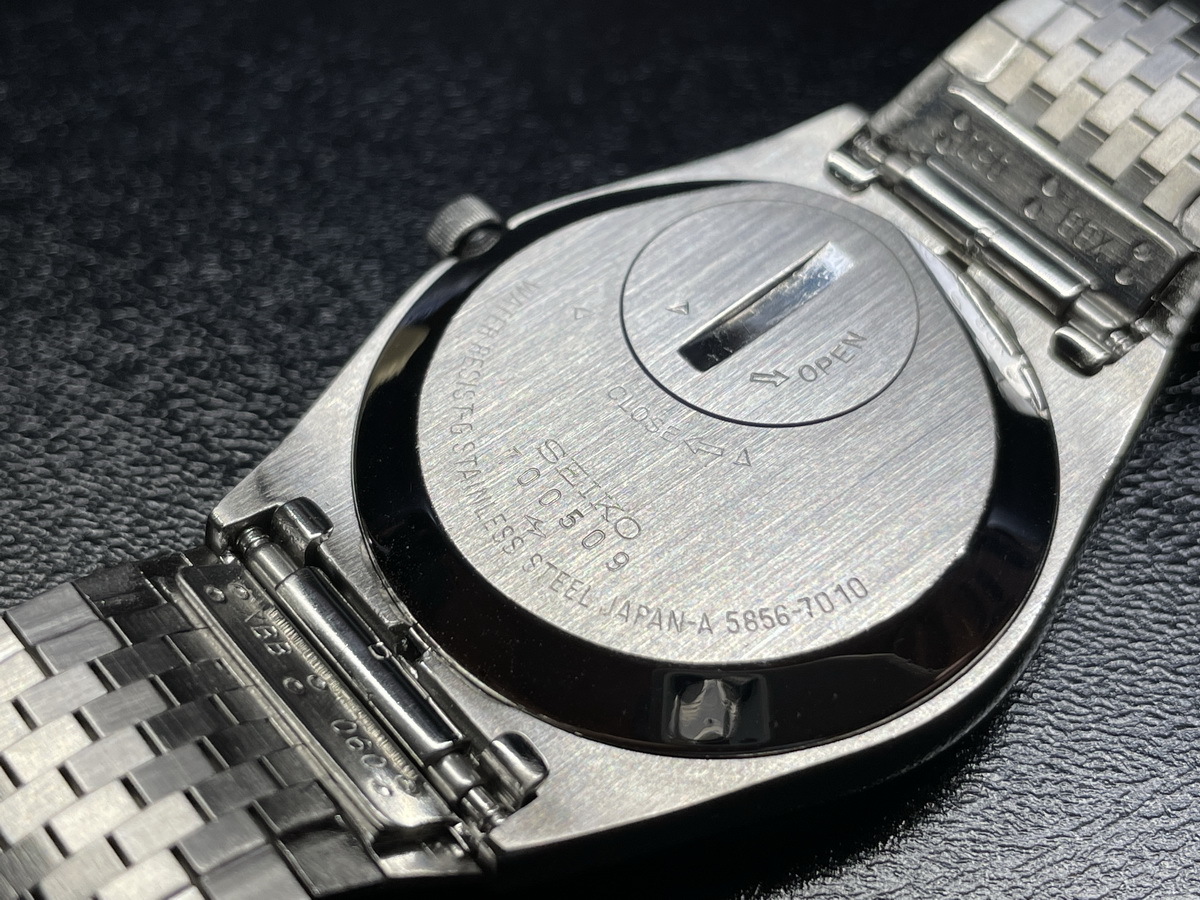 OH済】Seiko KING QUARTZ セイコー キング クォーツ 5856-7010 (Cal 