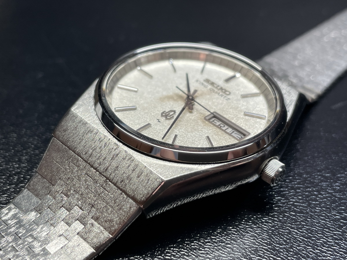 OH済】Seiko KING QUARTZ セイコー キング クォーツ 5856-7010 (Cal 