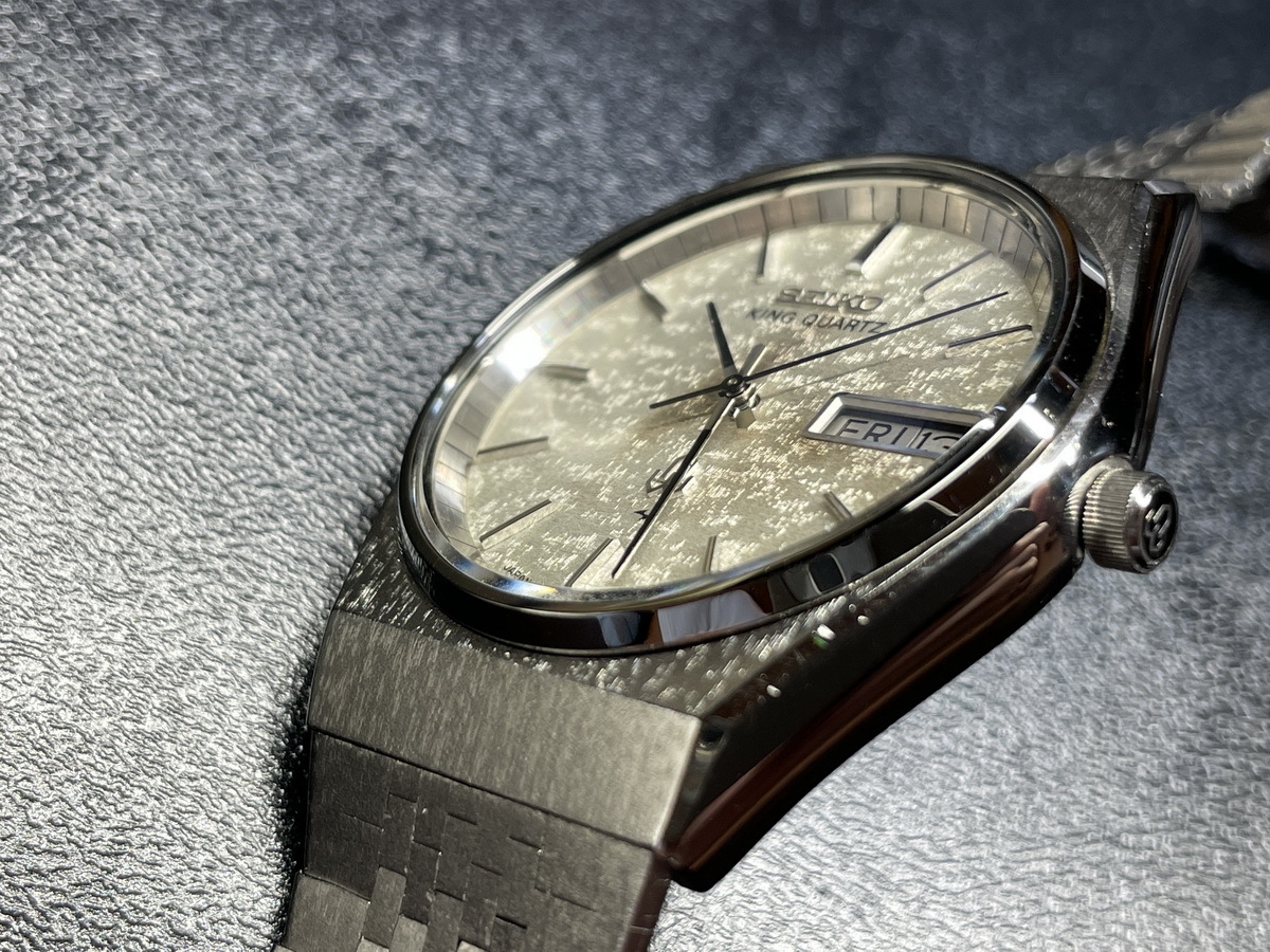 OH済】Seiko KING QUARTZ セイコー キング クォーツ 5856-7010 (Cal