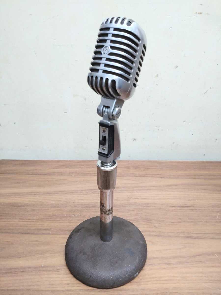 貴重！1950年代のSHURE　骸骨マイク♪　５５SW 貴重！1950年代のSHURE骸骨マイク♪55SW