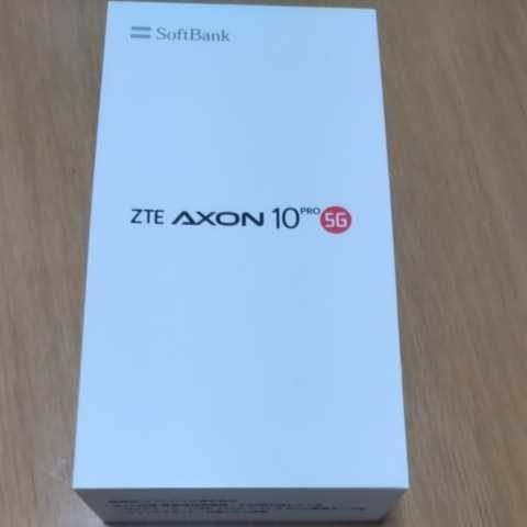 【赤字超特価，新作登場】 ソフトバンク SIMロック解除済 ZTE AXON10 PRO 5G(Android)｜売買されたオークション情報、yahooの商品情報をアーカイブ公開 - オークファン Android