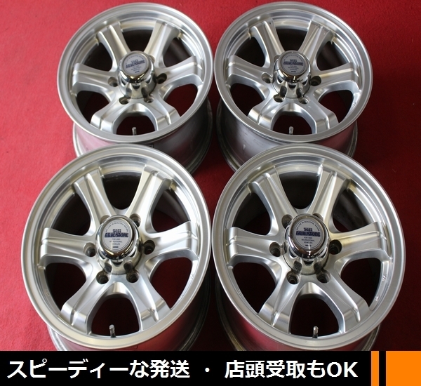 □□ Weds KEELER キーラー □□ 16×7J +26 PCD139.7/6H 4本 センター  