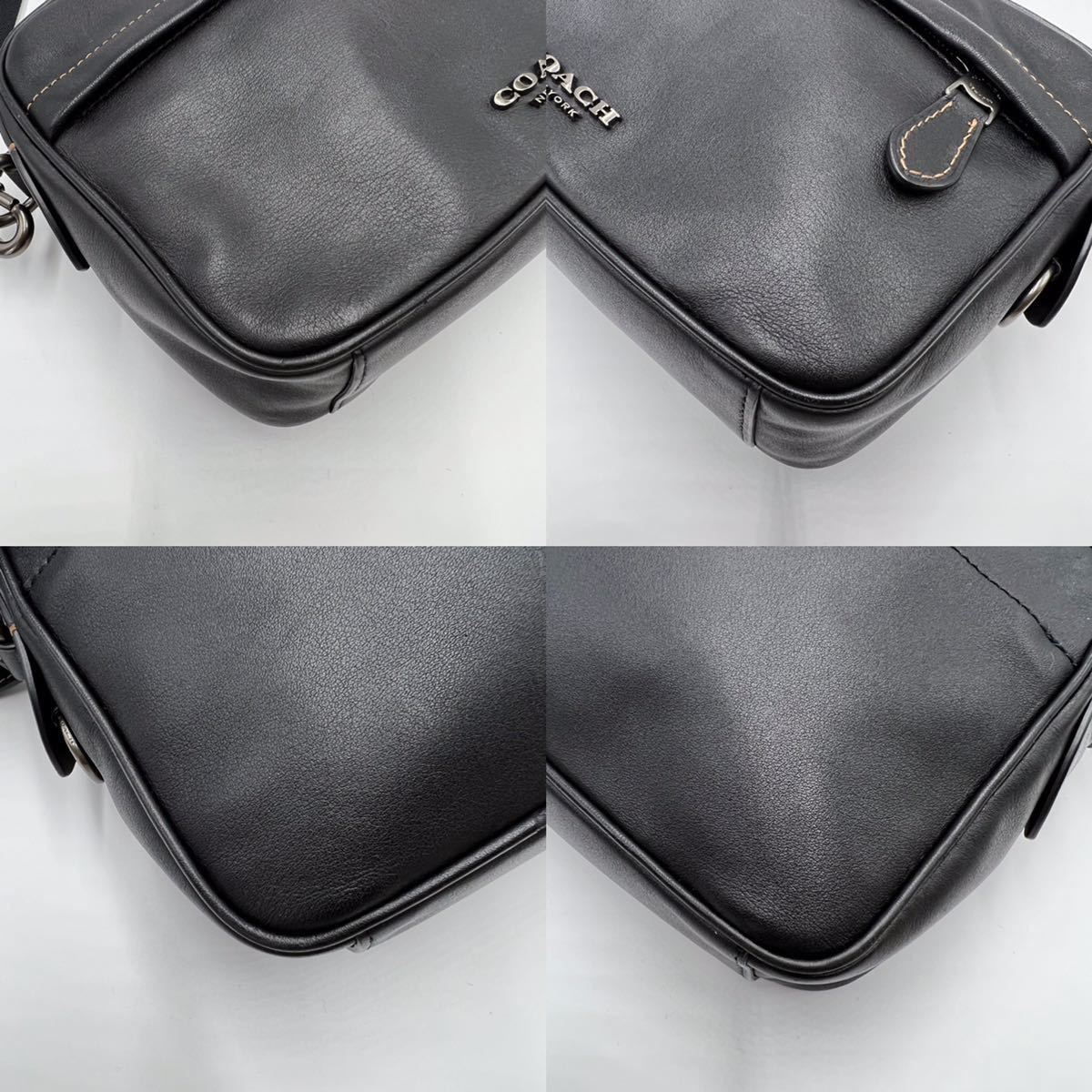1円～ 【未使用級】極美品 COACH コーチ ショルダーバッグ ボディ