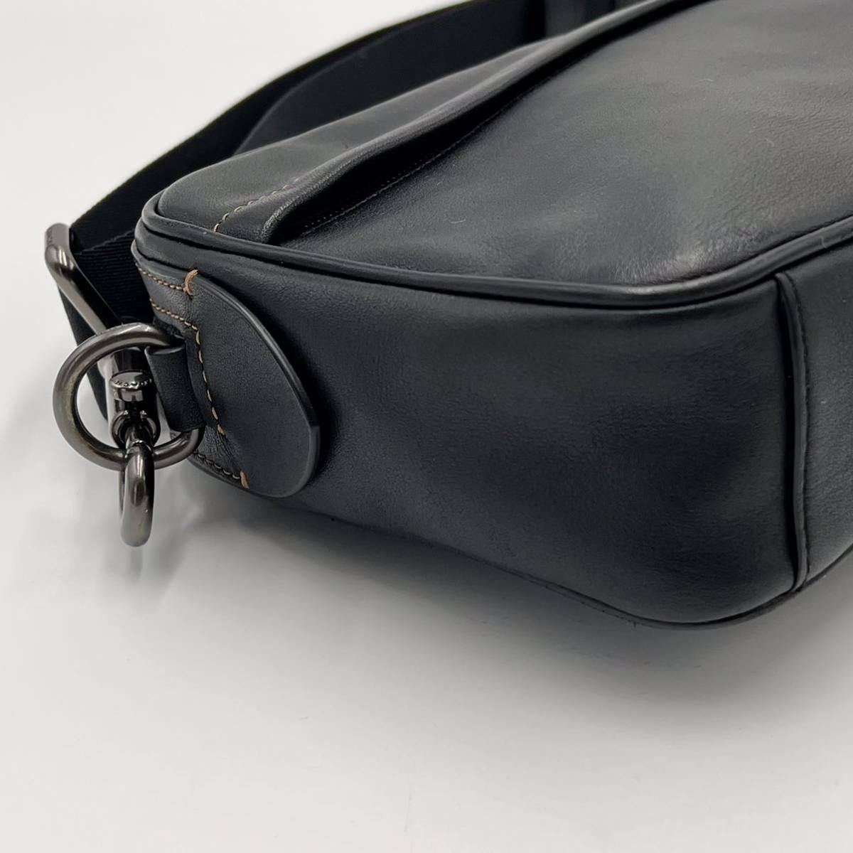 1円～ 【未使用級】極美品 COACH コーチ ショルダーバッグ ボディ