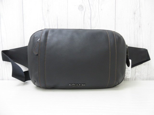 COACH ブラックレザー ボディバッグ メンズ メッセンジャー＆ボディバッグ | COACH コーチ公式アウトレット
