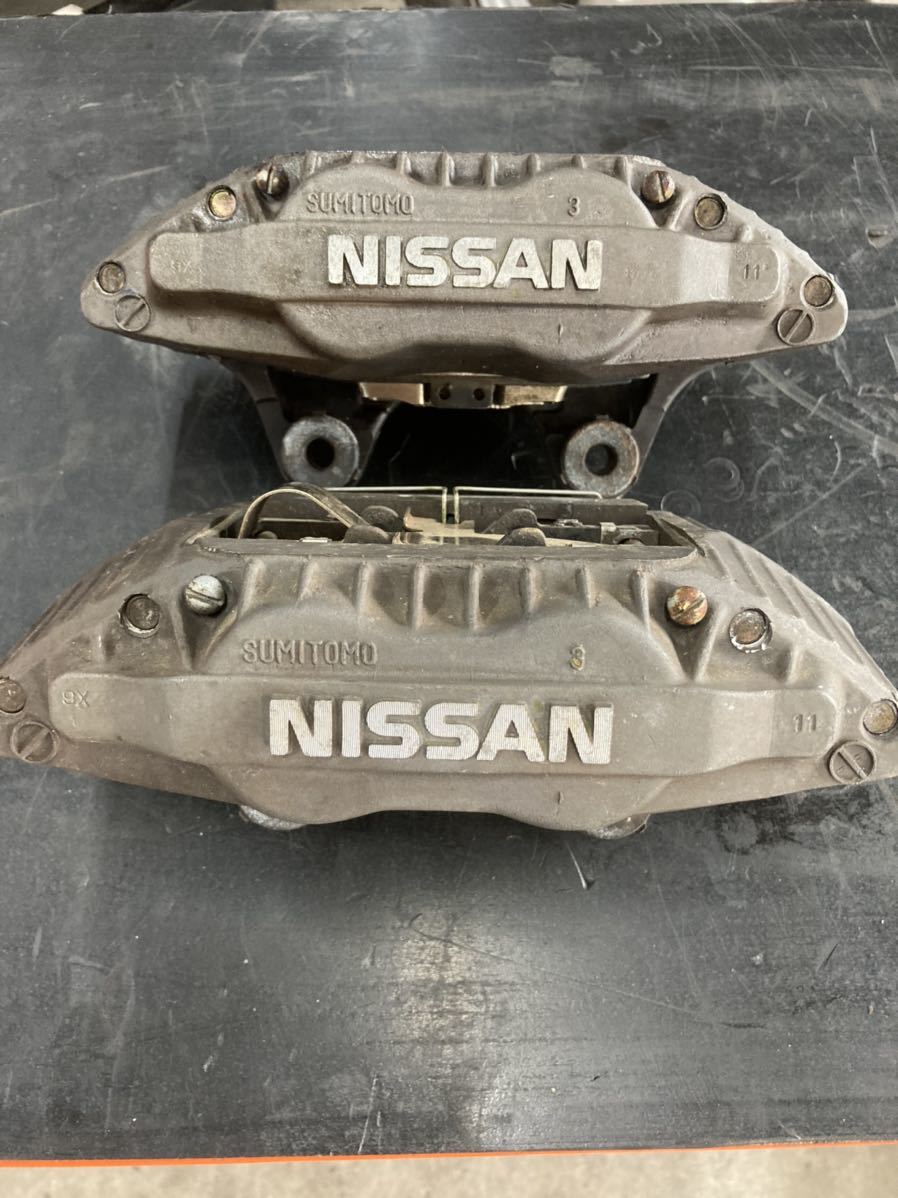 日産フェアレディZ Z32 用フロントブレーキキャリパー左右セット 中古  
