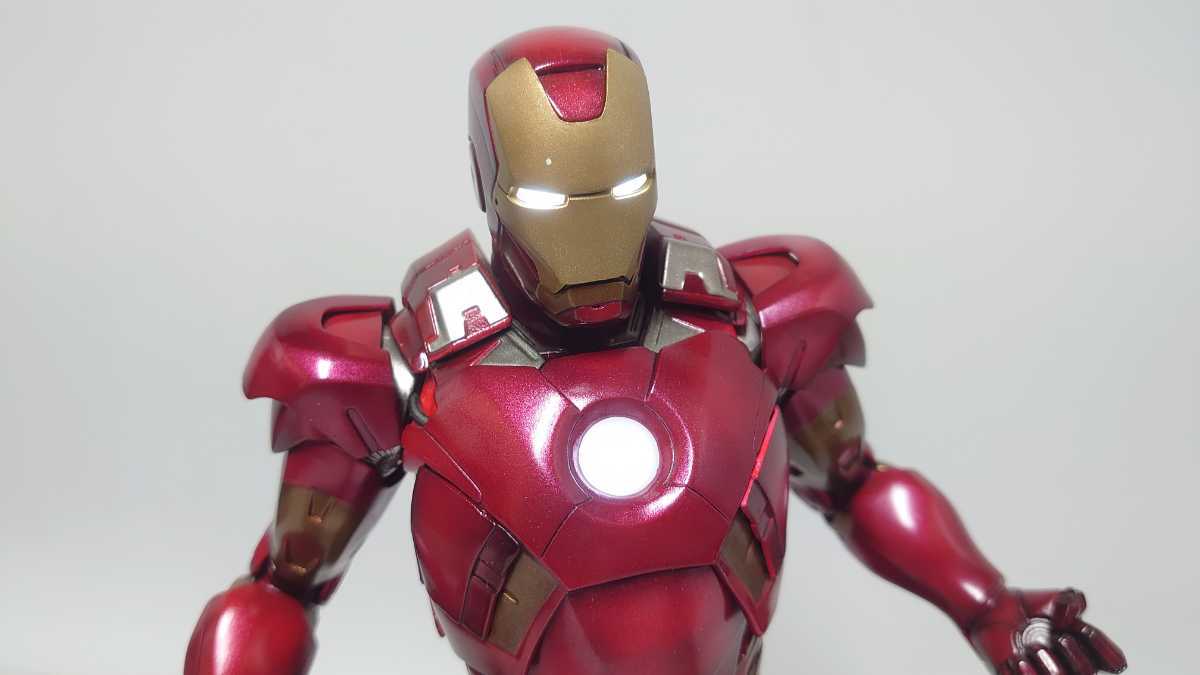 □美品 動作品 KOTOBUKIYA 1/6 アイアンマン3 MARVEL フィギュア□ 1⁄
