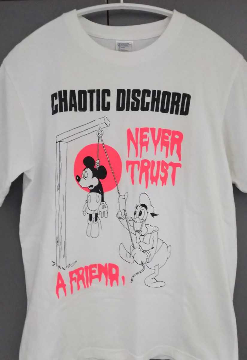 赤字超特価，人気 CHAOTIC DISCHORD カオティック ディスコード Tシャツ Mサイズ ミッキーマウス ドナルドダック 極(Tシャツ)｜売買されたオークション情報、yahooの商品情報をアーカイブ公開 - オークファン Tシャツ