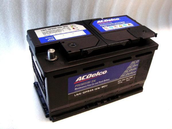 送料無料 (沖縄・離島除く) デルコ製 バッテリー LN4(GP94R