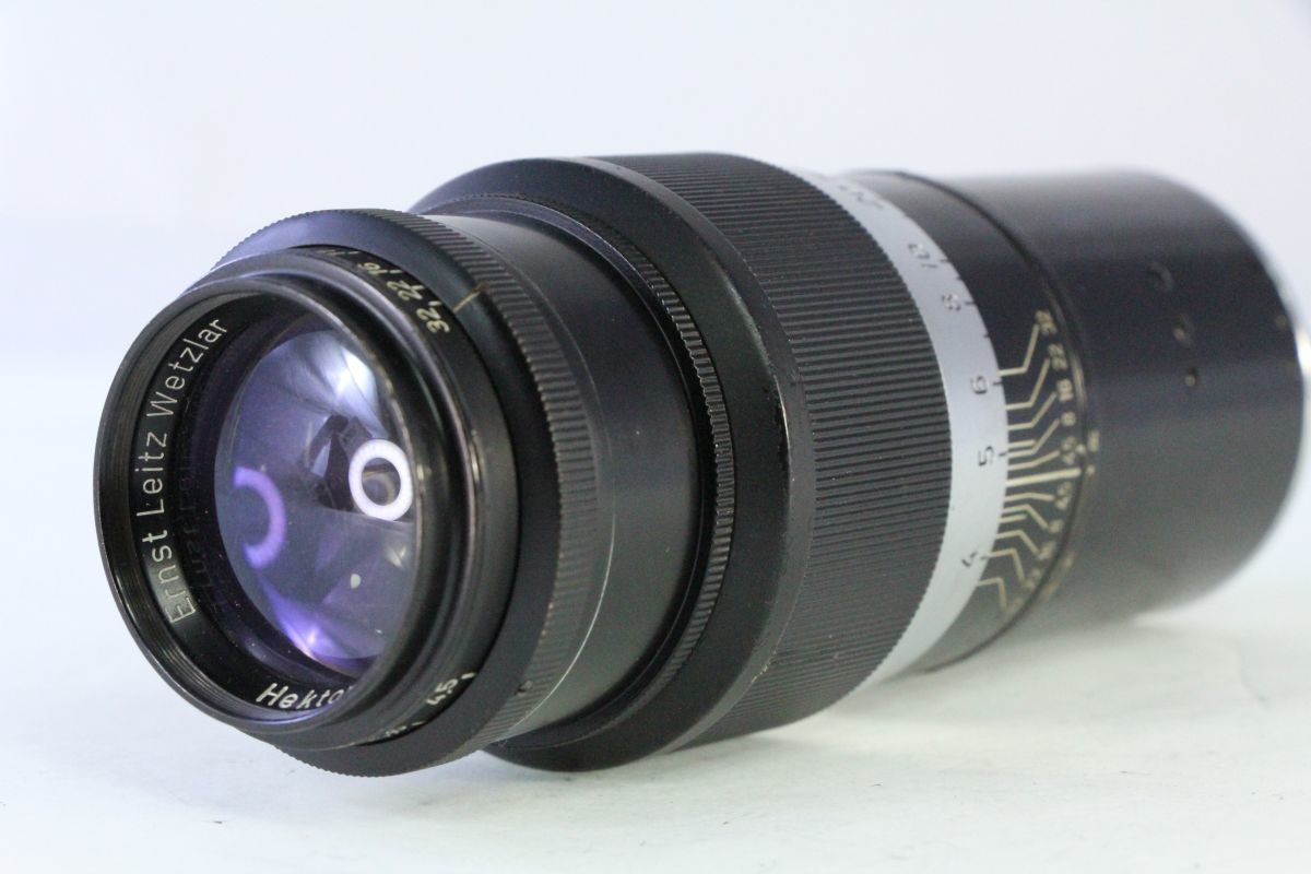 ライカ LEICA Leitz Hektor 13.5cm F4.5 Lマウント☆3453
