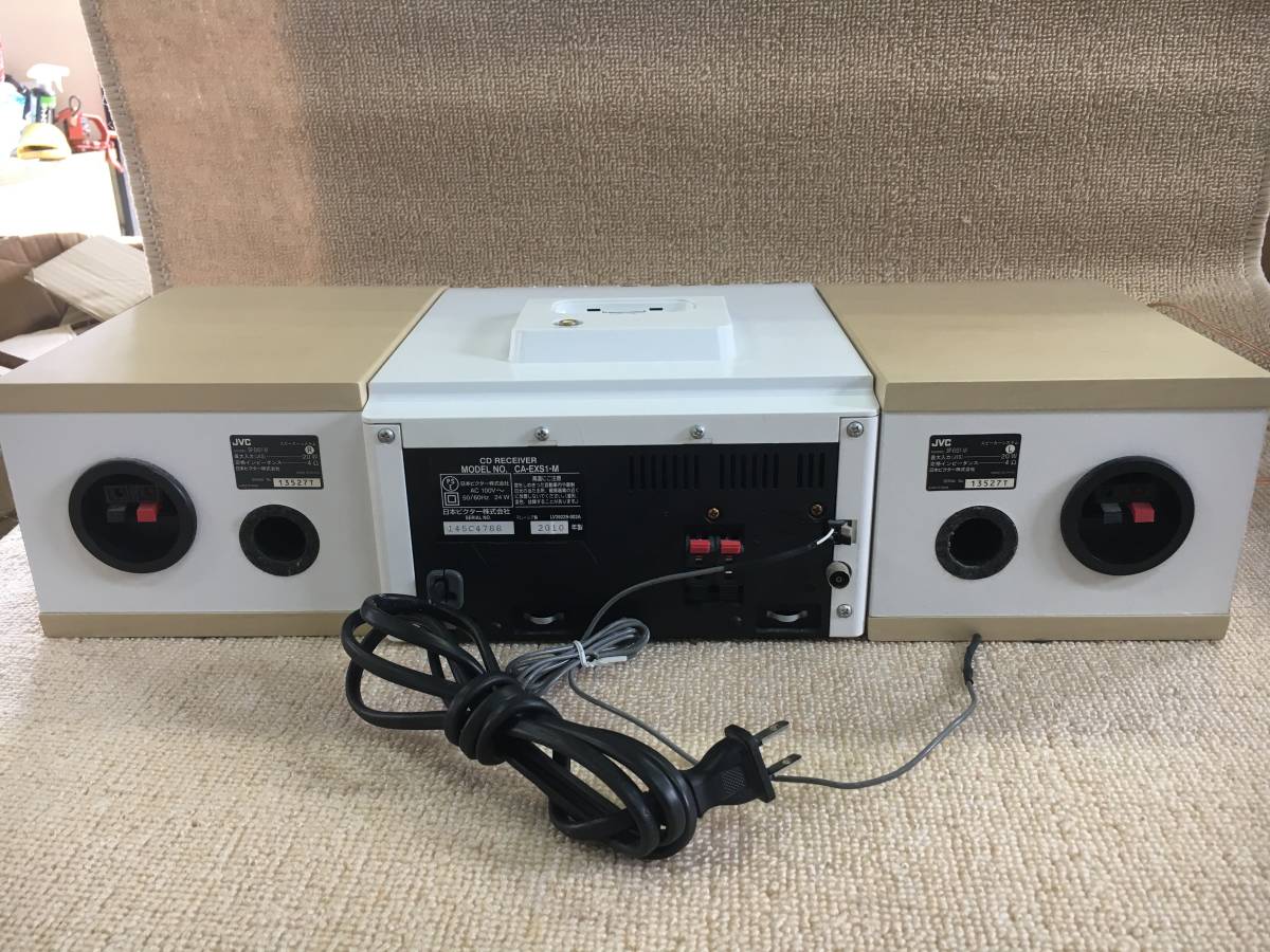 N-300 JVC CA-EXS1 コンパクトコンポーネントシステム CD ミニコンポ