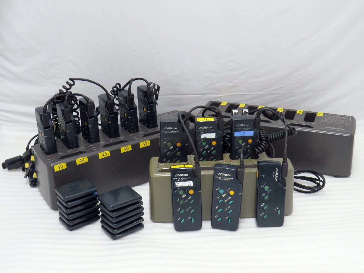 100☆ジャンク Victor ビクター WD-TR100（1台）/TR200（11台）/WD-C10 