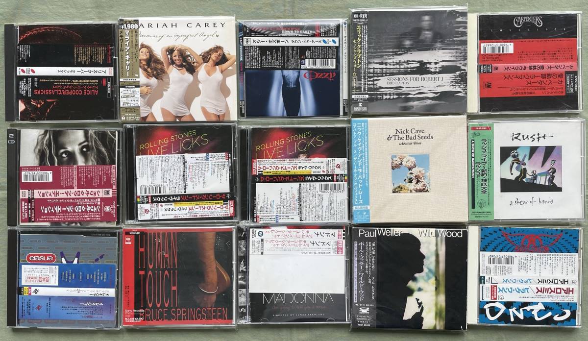  国内盤洋楽CD 138枚セット 見本盤 ロック ポップス HR/HM PROMO Mariah Carey BRUCE SPRINGSTEEN Rolling Stones U2 サンプル盤(オムニバス)｜売買されたオークション情報、yahooの商品情報をアーカイブ公開 - オ オムニバス