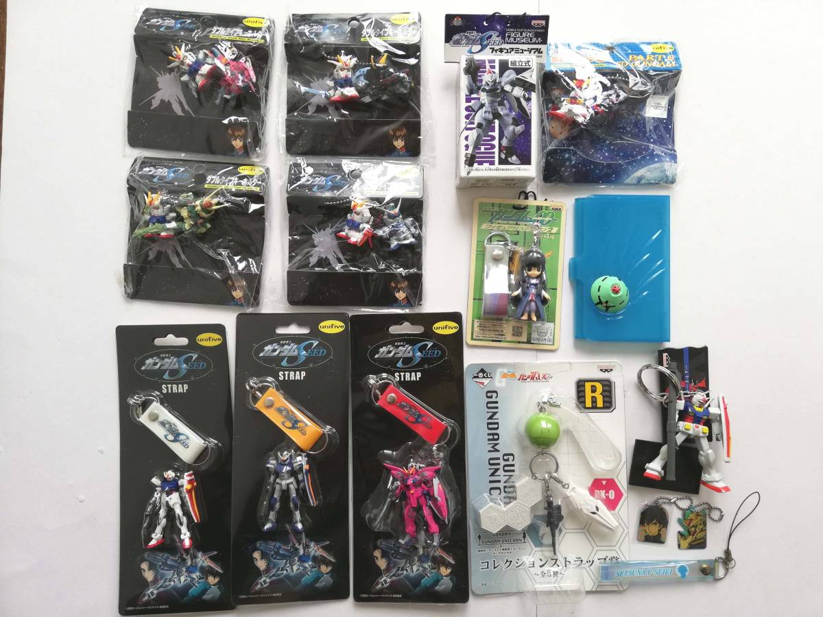 爆買い，送料無料 セット まとめ ガンダムSEED グッズ ダブルタイプ キーホルダー SD ZZ キュベレイ ストラップ ハロ フィギュア プライズ デュエル 玩具(機動戦士ガンダムSEED)｜売買されたオークション情報、yah 機動戦士ガンダムSEED