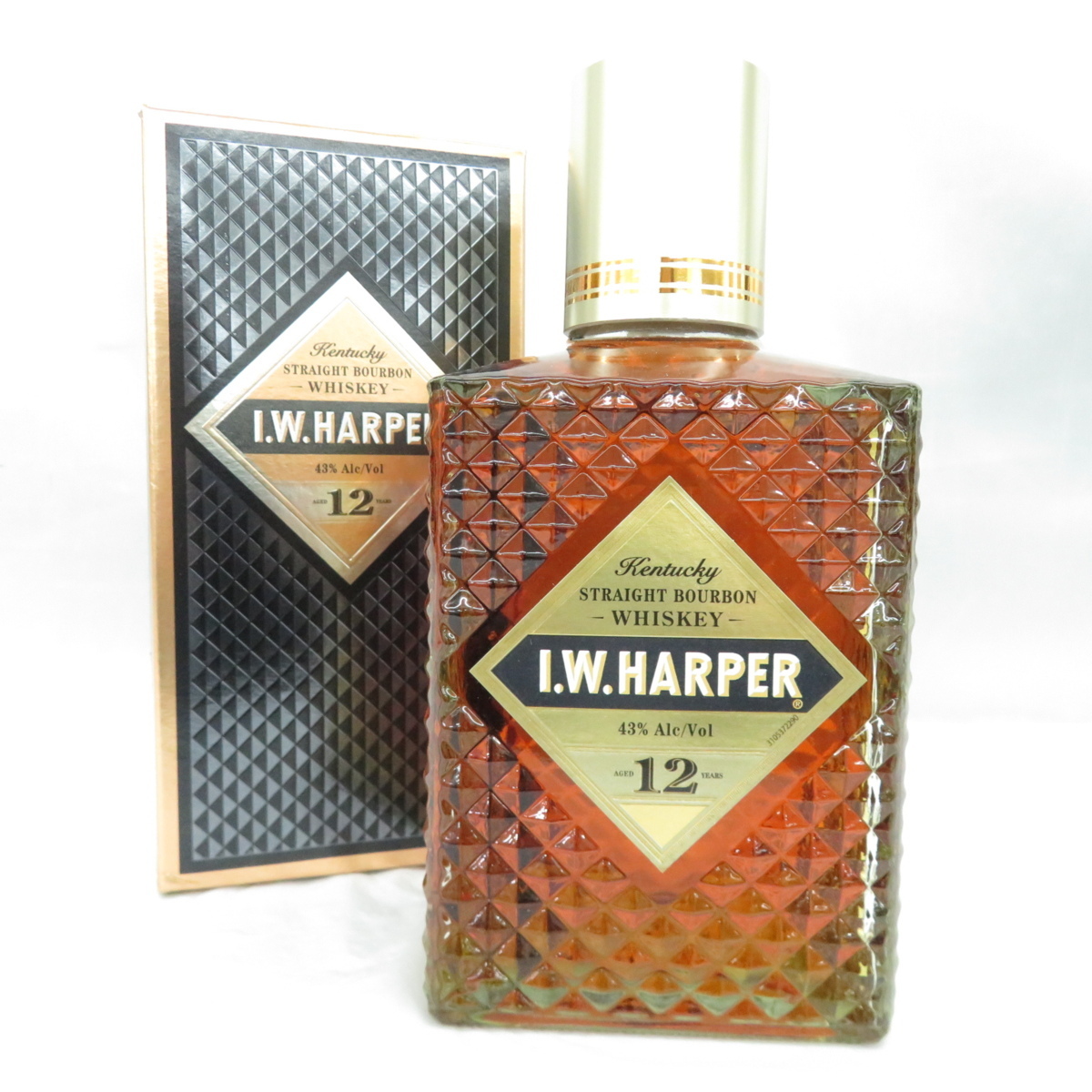 未開栓】I.W. HARPER ハーパー 12年 ウイスキー 750ml 43% 箱あり