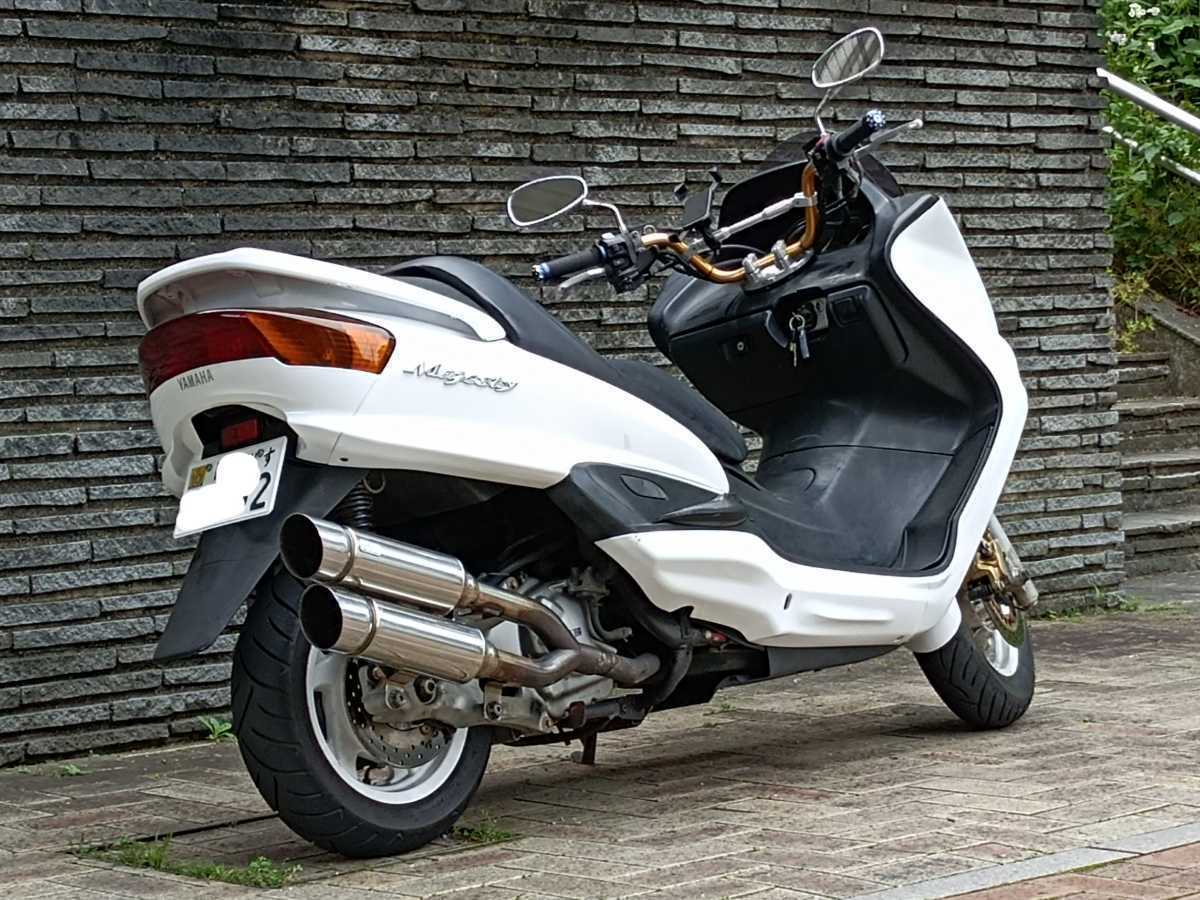 1円スタート マジェスティ 250 C 実働車体 SG03J 5連メーター ノーマル 