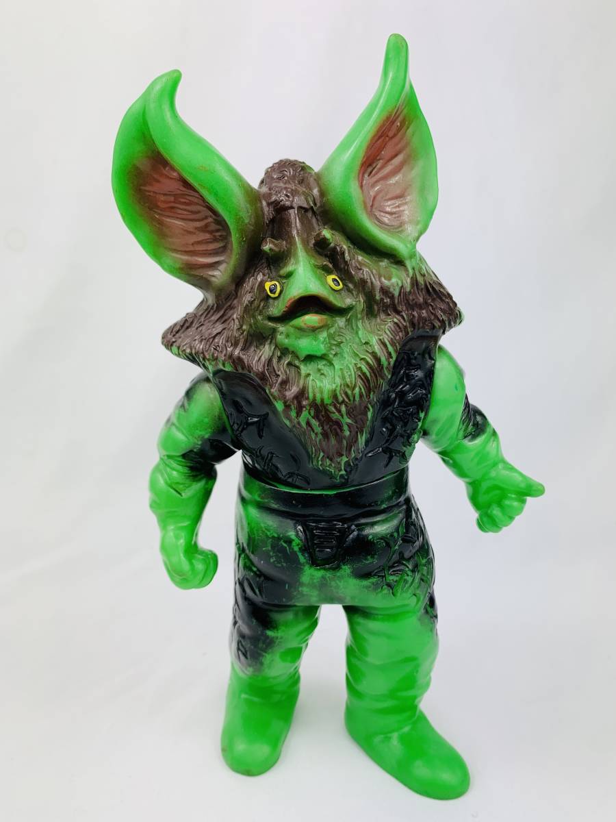 送料込み】マルサン 当時物 イカルス星人 ソフビ 怪獣ソフビ 年代物