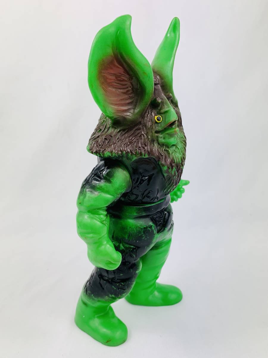 【送料込み】マルサン 当時物 イカルス星人 ソフビ 怪獣ソフビ 年代物 ＃360788