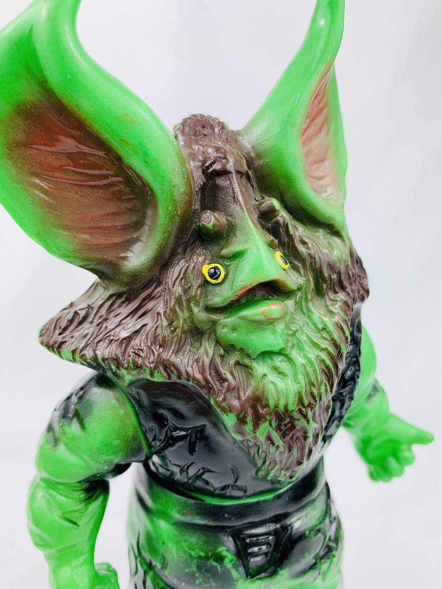 送料込み】マルサン 当時物 イカルス星人 ソフビ 怪獣ソフビ 年代物