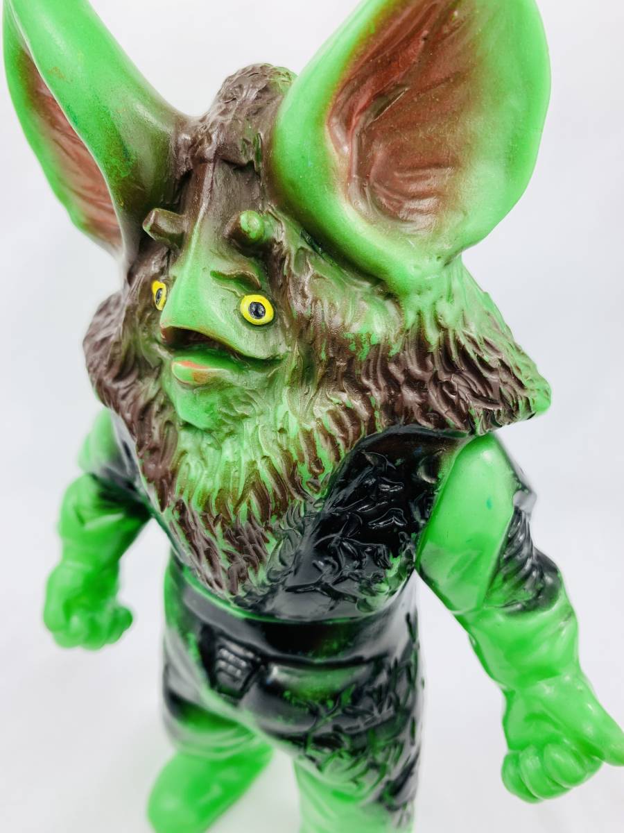 送料込み】マルサン 当時物 イカルス星人 ソフビ 怪獣ソフビ 年代物
