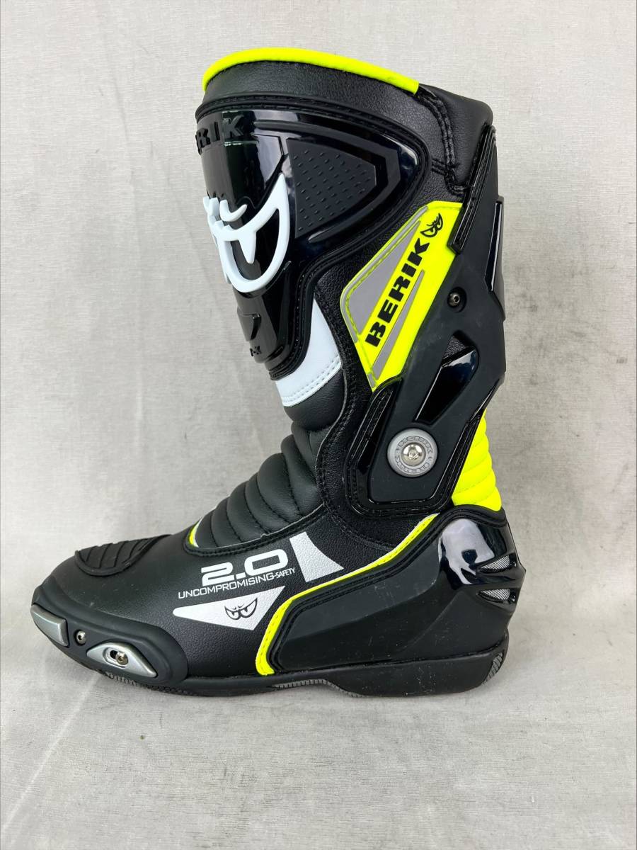 新品未使用 BERIK ベリック レーシングブーツ BLACK/YELLOW EU41 