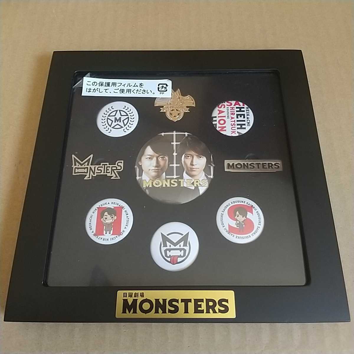 日曜劇場 MONSTERS ラストスペシャル賞 マグネット & バッジ セット 