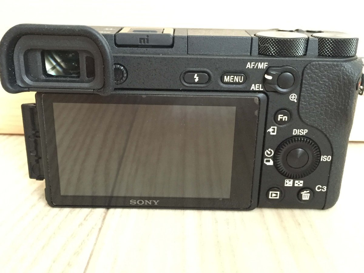 □ 美品 SONY ソニーα6500 デジタル一眼カメラ ボディ 本体+革ケース 